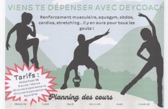 Viens te dépenser à la Spatule en bois : Circuit cardio training