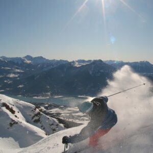 Alpine skiing Réallon