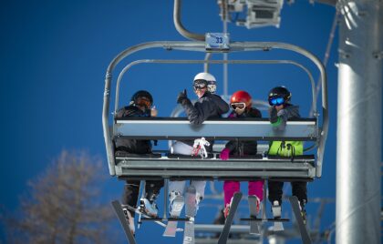 Alpine skiing Réallon