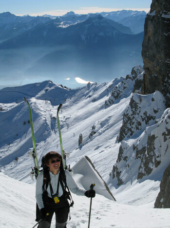 Le ski de Randonnée à Réallon
