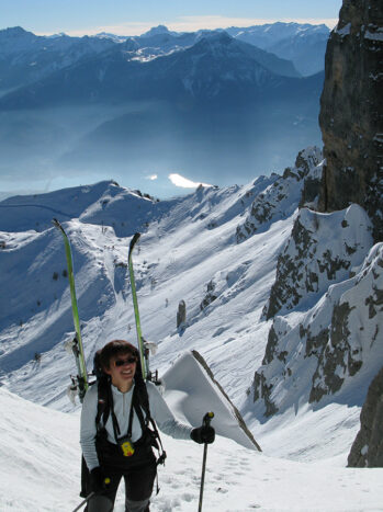 Sci alpinismo a Réallon