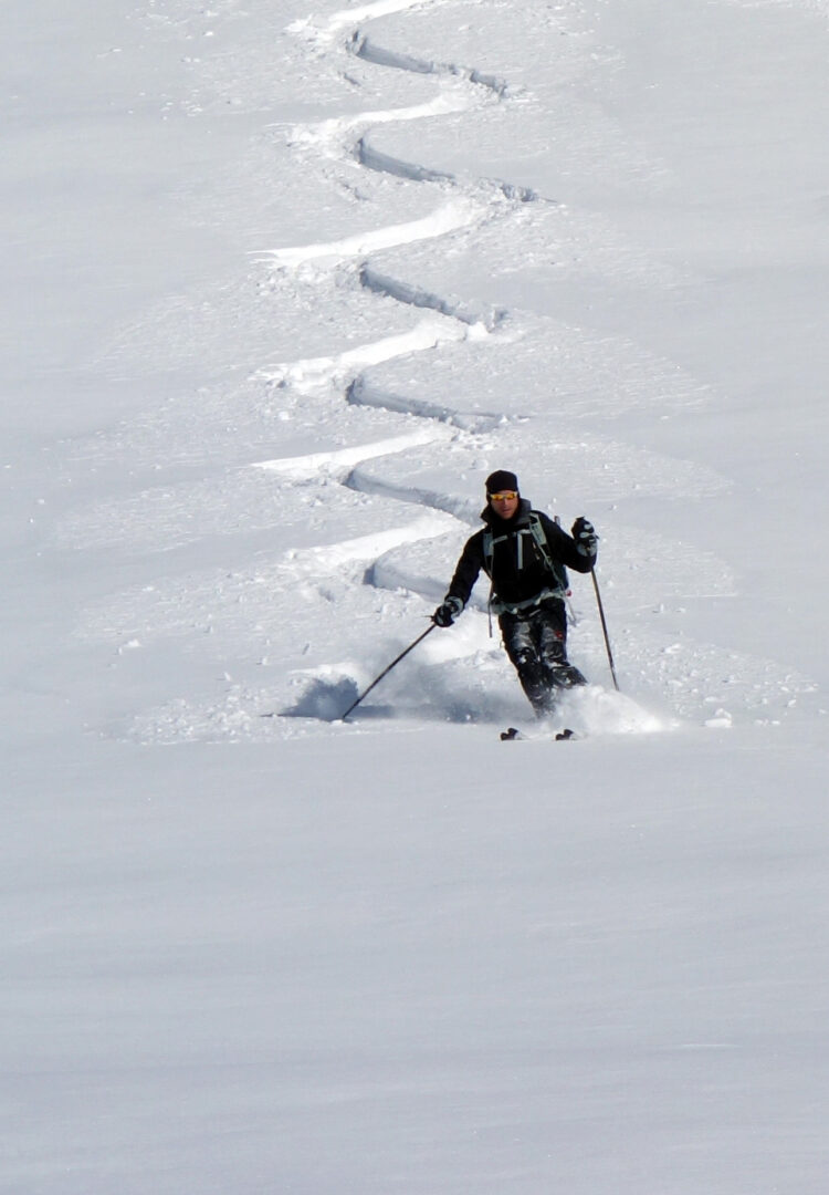 ski de rando pour tous à Réallon