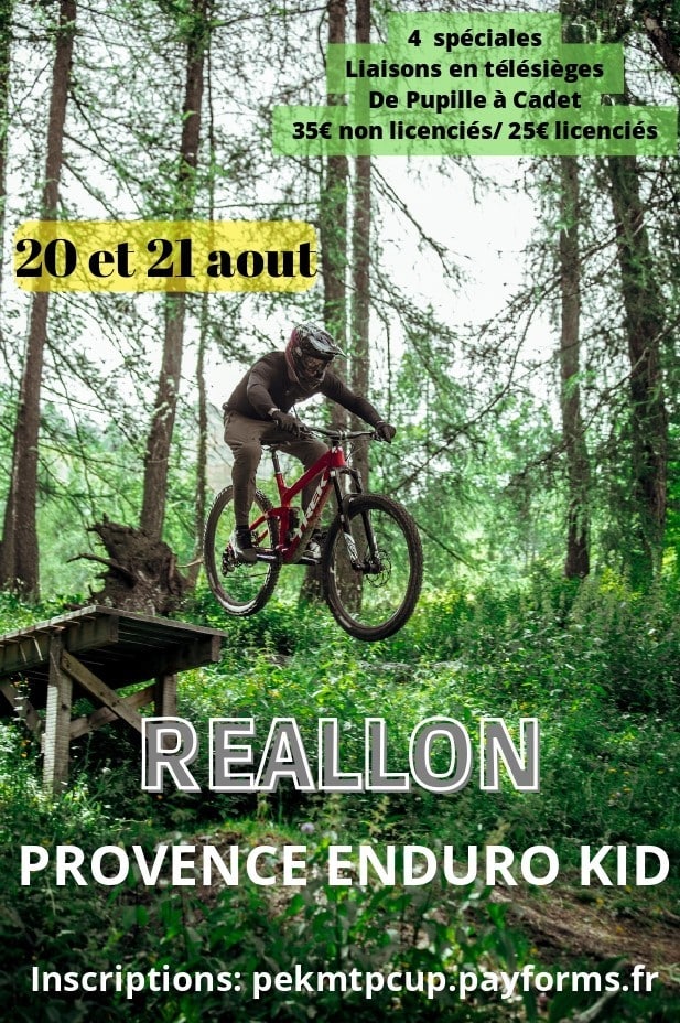 Réallon Provence Enduro Kid