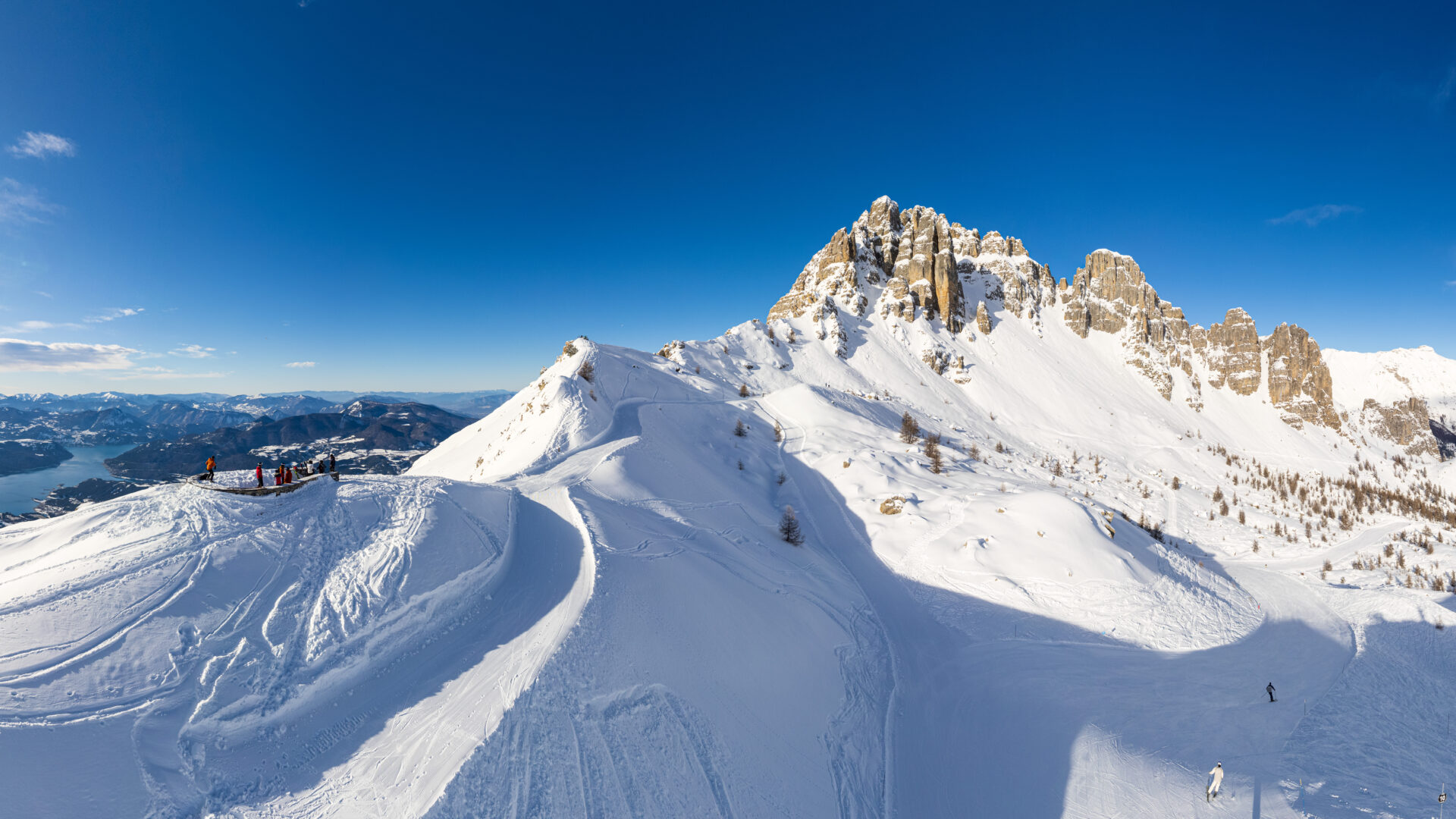 station de ski de Réallon dans les Hautes-Alpes