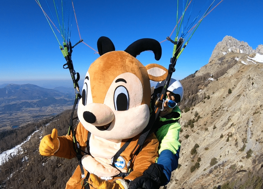 Trafanou paragliding at Réallon