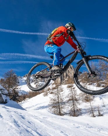 Snow bike Race de Réallon